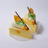 安納芋のチーズケーキ